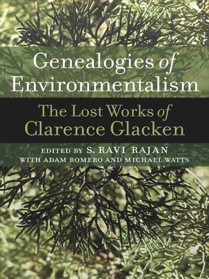 cover image of Genealogies of Environmentalism